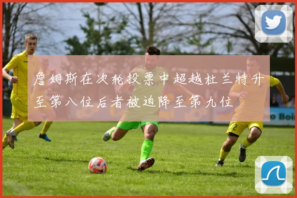 詹姆斯在次轮投票中超越杜兰特升至第八位后者被迫降至第九位